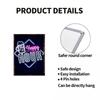 Neon Beer Bar Poster Metal Signs for Pub Home Bedroom Decor Tin Sign Decorative Plaques Painting Wall Aesthetical Decoration