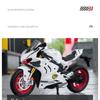 1/10 Ducati V4S S1000RR H2R литой под давлением мотоцикл модель коллекционная модель внедорожного мотоцикла звук и свет детские праздничные подарки