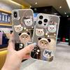 Милый милый питомец полноэкранный кошка splicing iPhoneAIR с зеркалом чехол для мобильного телефона Apple 12Pro противоударный защитный чехол