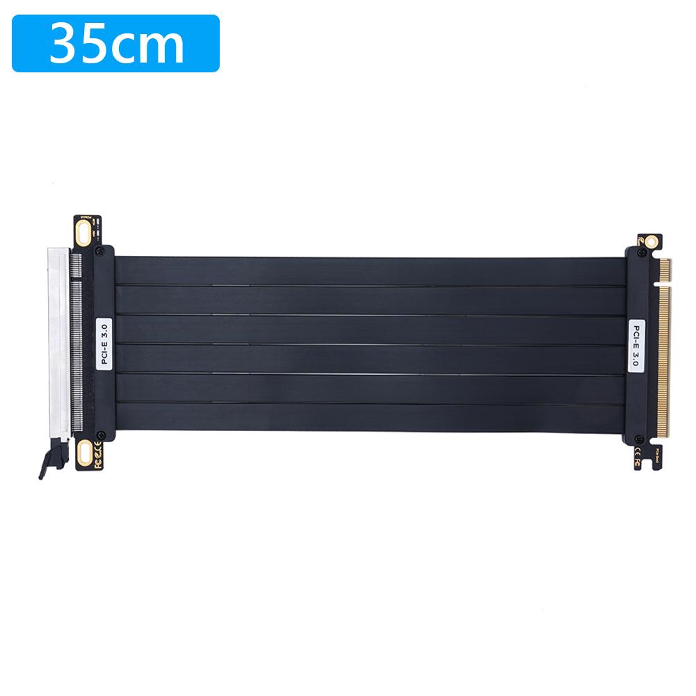 Высокоскоростная гибкая карта-удлинитель PCIe 3.0 X16 с EMI-экранированием, удлинительный кабель PCI Express Gen 3 для GPU, удлинительный кабель для видеокарты