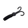 Black Double Hook Baby Stroller Hanger Cannot Rotate And Rotation Adjustment Cart Hook Loop Fastener Stroller Accessories