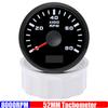 2" 52mm Tachometer 3000RPM 4000RPM,6000RPM,70000RPM,8000RPM Tacho Gauge Red Light RPM Meter for Boat Marine Car 12V24V