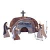 Easter Resurrection Scene Spring Easter Risen Christ Figurine Decor For The Home Easter Christian Jesus Scene Ornaments