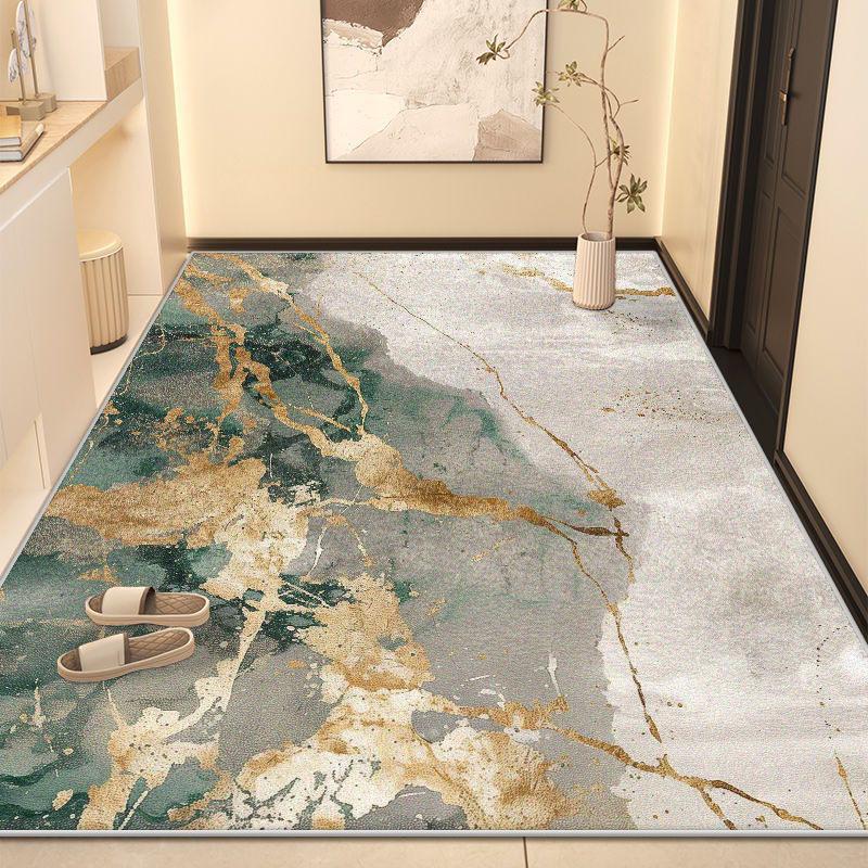 Marble Style Live Room Light Luxury Rug Big Size Antiskid Bedroom Decoration Carpet Easy Clean Coffee Tables Mat Soft Washable