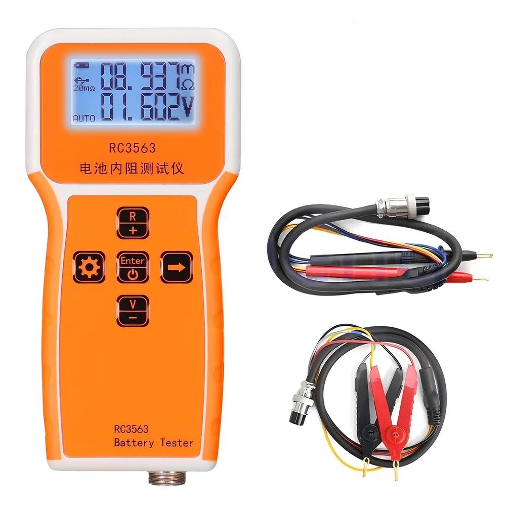 RC3563 Battery Voltage Internal Resistance Tester High-precision Trithium Lithium Iron Phosphate 18650 Battery Tester True 4wire