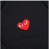 Худи Comme Des Garcons Play с красным сердечком, нашивка, Ax T172 051
