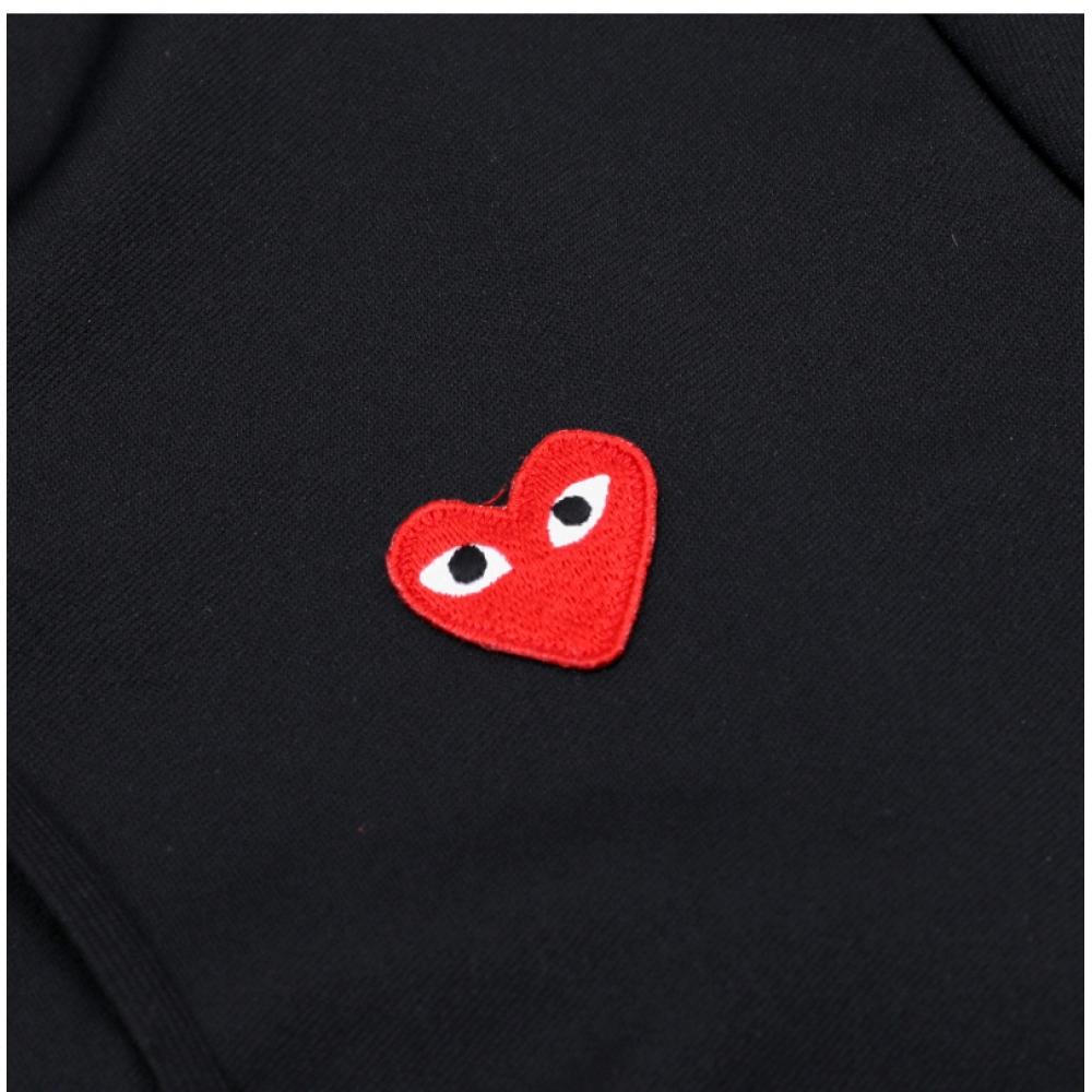 Худи Comme Des Garcons Play с красным сердечком, нашивка, Ax T172 051
