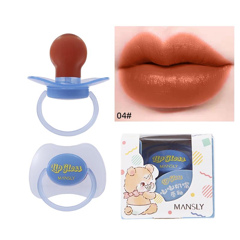 MANSLY милая мини-форма водостойкая матовая жидкая губная помада долговечная антипригарная чашка блеск для губ макияж 3 г