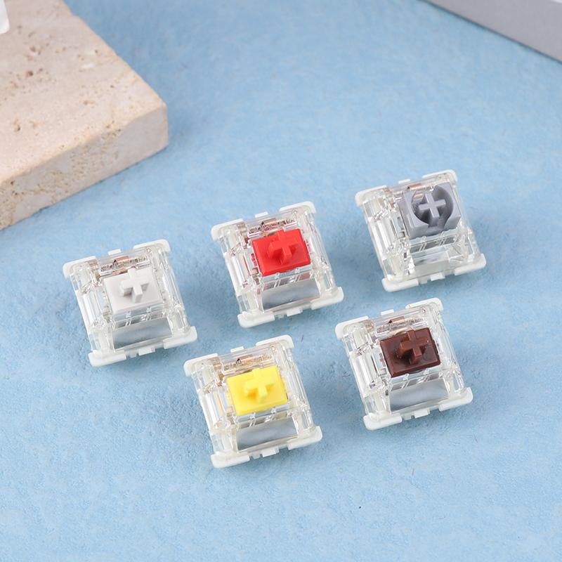 Gateron G Pro V3 3.0 Pro Switch 3Pin для механической клавиатуры с предварительной смазкой RGB линейный тактильный белый желтый красный серебристый коричневый Mx Axis