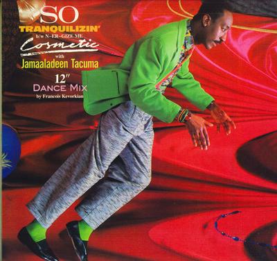 12-дюймовая пластинка COSMETIC, JAMAALADEEN TACUMA - So Tranquilizin' 1812101 Gramavision 1985 США Соул/Фанк Б/У