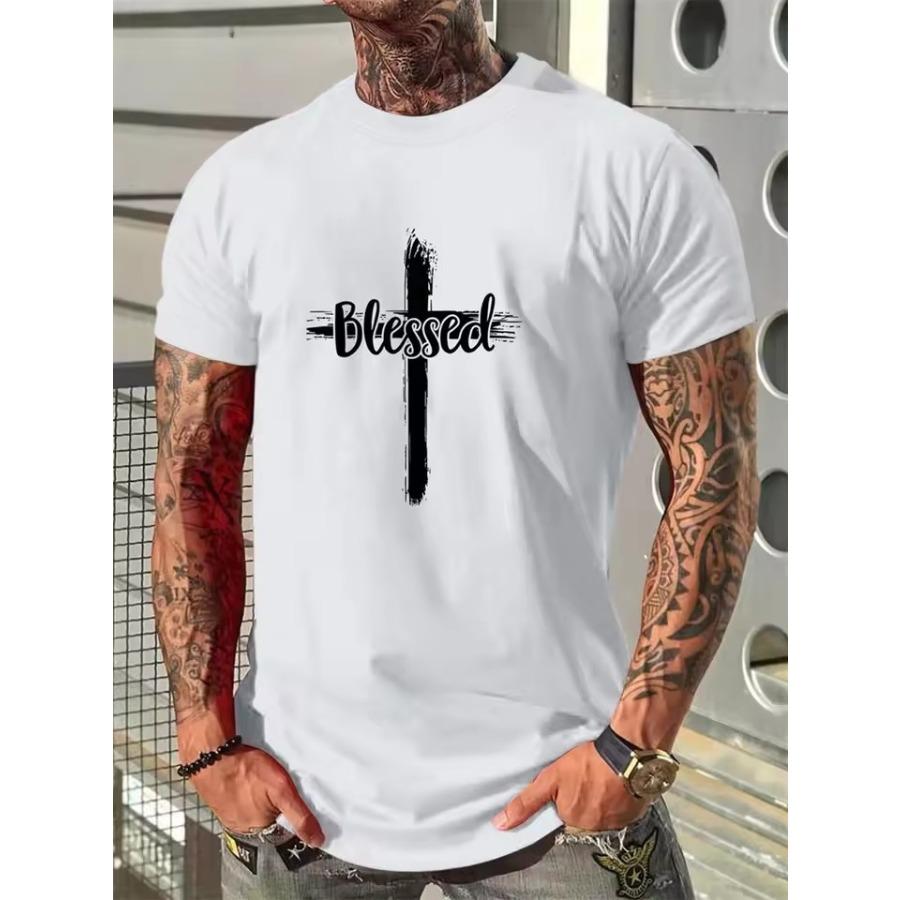 New Summer Daily Casual Men's T-shirt Outdoor Sports Short Sleeve Top 3D Mountain Print Men's T-shirt Street Fashion Men's Top