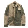 GIGNI made in Japan пэчворк Военная куртка хаки Женская Б/У