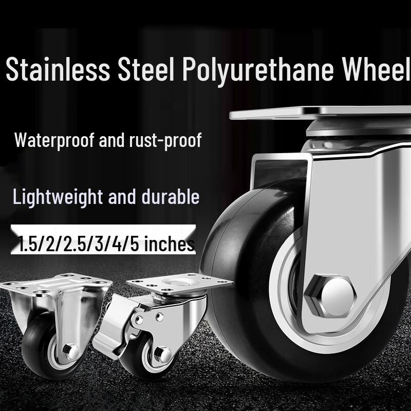 JNL 304 Stainless Steel Caster Wheel