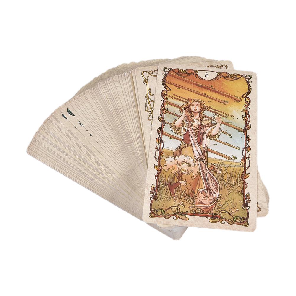 Tarot Mucha Tarot Deck Card Table Card Game Board game Fate Divination Card