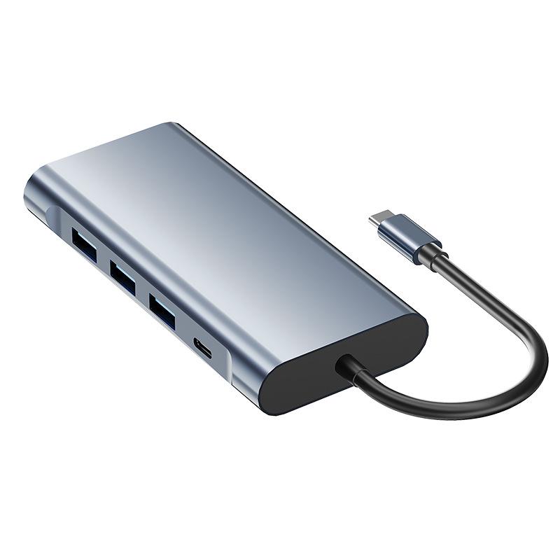 Новая одиннадцатипортовая гигабитная док-станция USB-C с расширением USB 3.0 и VGA для ноутбуков