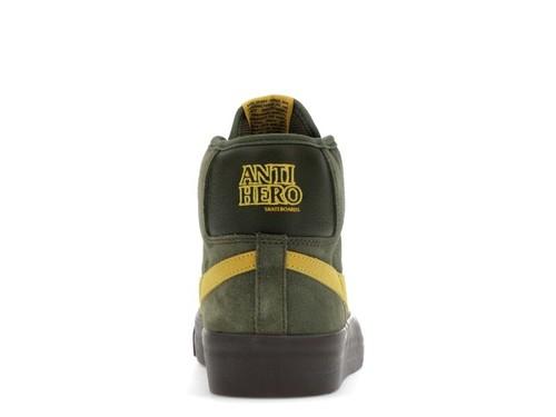 Nike AntiHero x Zoom Blazer QS SB Mid Грубый зеленый - HM5838-300