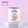 Ultraman Kids Milk Mug Insulated Stainless Steel 316 High Temperature Resistant Anti-Drop Graduated Cup
