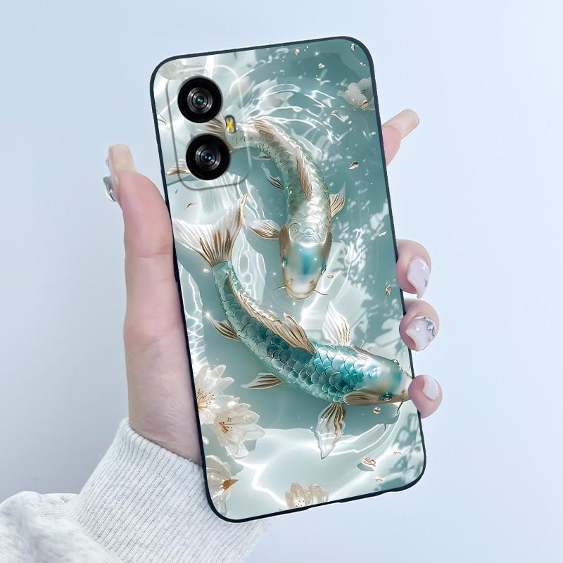 For Blackview A52 Pro Case BlackviewA52 Shockproof Luxury Cute Love Rabbit TPU Phone Cover for Blackview A52 Silicone Soft Case