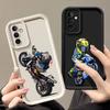 Чехол для телефона с мультяшной гонкой на мотоциклах для VIVO V60 V21 V23 V23E V25 V27 V27E V29 V29E V30 V30E V40 SE V50 X80 X90 X100 X200