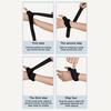 Thumb Wrist Brace Compression Sleeve with Fastener Tape Soft Elastic Fabric Thumb Spica Splint Pain Relief Wrist Support