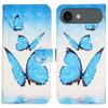 For iPhone 17 Air Case 3D Creative Pattern PU Leather Stand Phone Cover