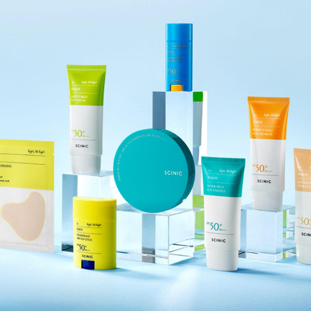 Scinic Мягкий солнцезащитный крем Enjoy Safety 50 мл (SPF50 +)