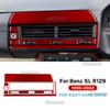 Carbon Fiber Interior Sticker for Mercedes Benz SL R129 1990-2002 Air Vent Panel Cover