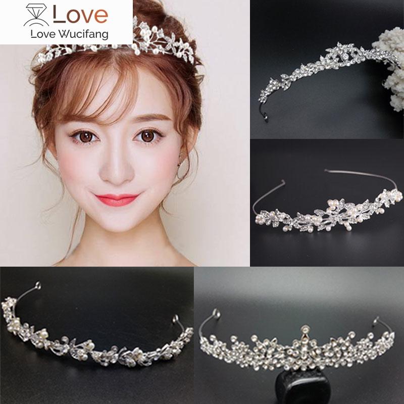 Роскошные хрустальные украшения для волос, жемчужные блестящие тиары и короны, роскошная королевская принцесса, диадема, свадебные аксессуары для волос