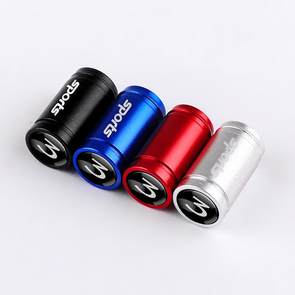 pwknb9 4pcs/set Car Wheel Hub Valve Stem Cap valve caps For Tesla Model 3 Y S X Roadster Bonina Coil Motorcycle Auto Decor Accessories