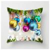45cm Merry Christmas Cushion Cover Pillowcase Christmas Decoration Home Decor Merry New Year Christmas Decoration Pillowcase
