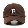 Hat Spring and Autumn Fashion Simple Letter Embroidery Bent Cotton Cap Outdoor Sports Sunscreen Sun Hat