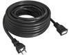 [Extension Cord, Single Outlet, PSE] 10m, 20m, 50m Extension Cable, Soft Type, Power Cable for Work, Outdoor Work, Electrician, 12A, Single Outlet,