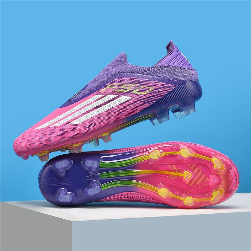 Футбольные Бутсы Молодежные Низкие Бесшовные Fly-Woven Футбольные Бутсы Студенческие Шиповки Мужские и Женские Тренировочные Спортивные Обувь