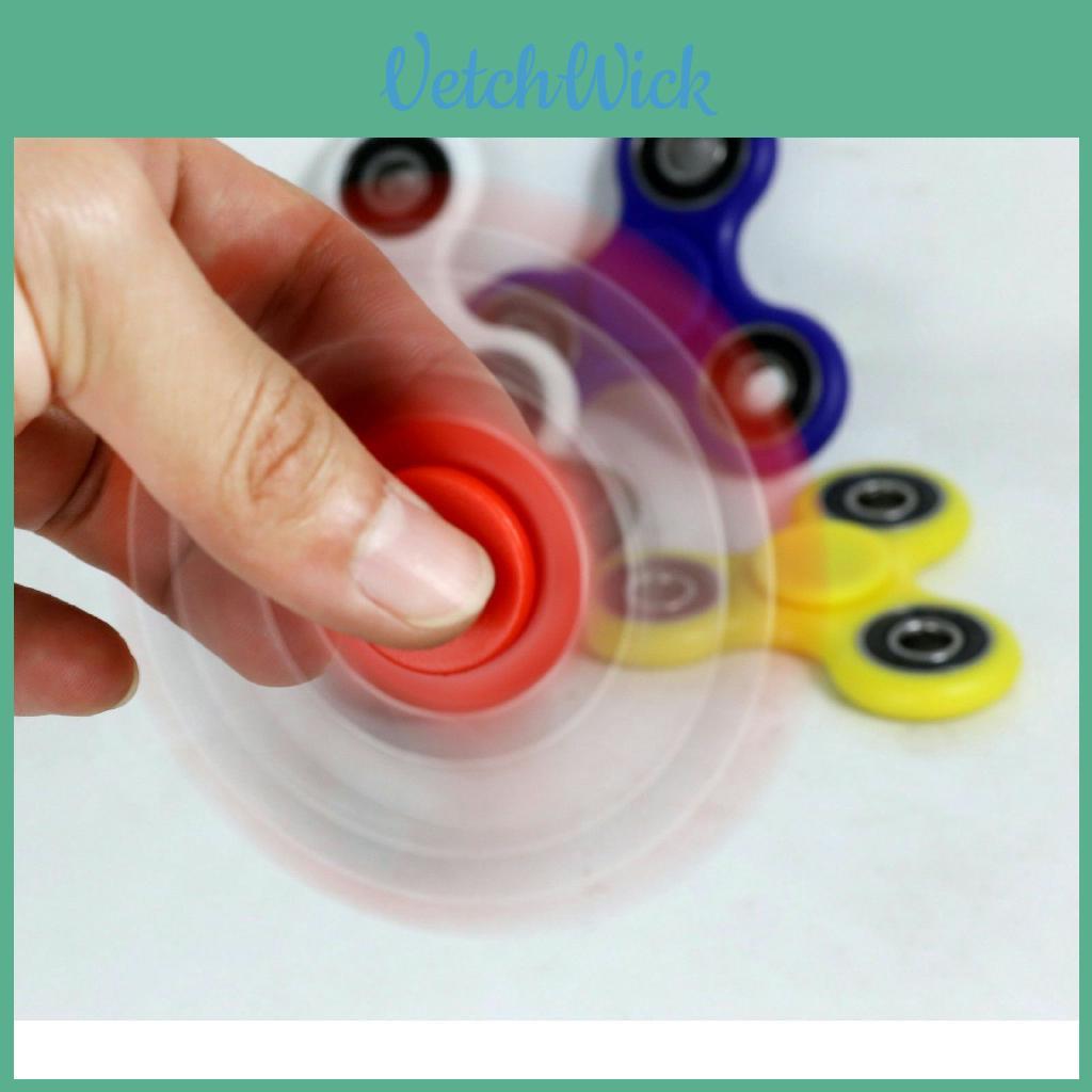 Ceramic Ball Hand Spinner Tri Fidget For Office Desk, Home, School, And Travel