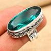 Indicolite Gemstone Handmade Solid 925 Sterling Silver Beautiful Jewelry Ring