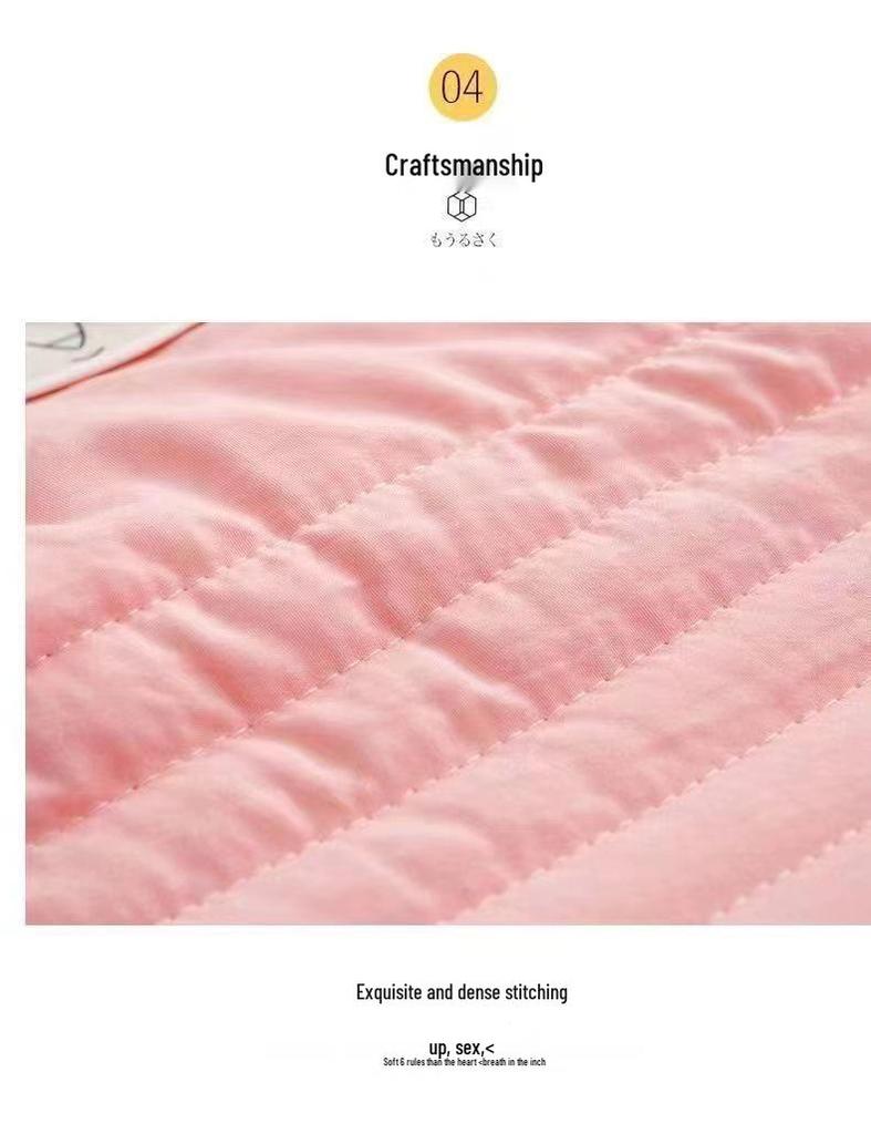 Легкое летнее одеяло, можно стирать в машине - Мягкий хлопок для детей и взрослых