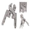 420 Stainless Steel Multi Tool Silver Outdoor Tool Sturdy Multitool Pliers  Home Repair