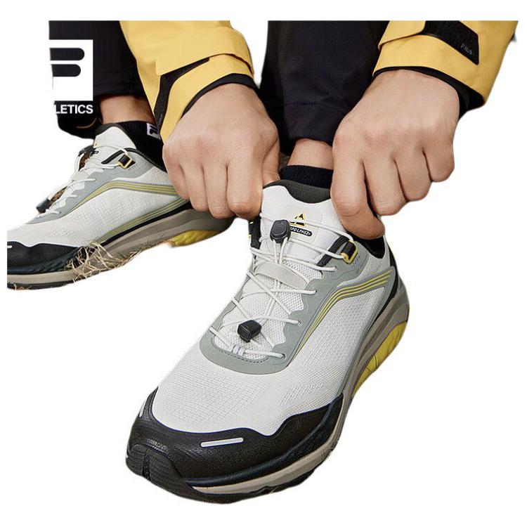 Fila SPD LYNX 2 Низкие кроссовки для трейлраннинга Мужские Бело-коричневые A12M431201FWO