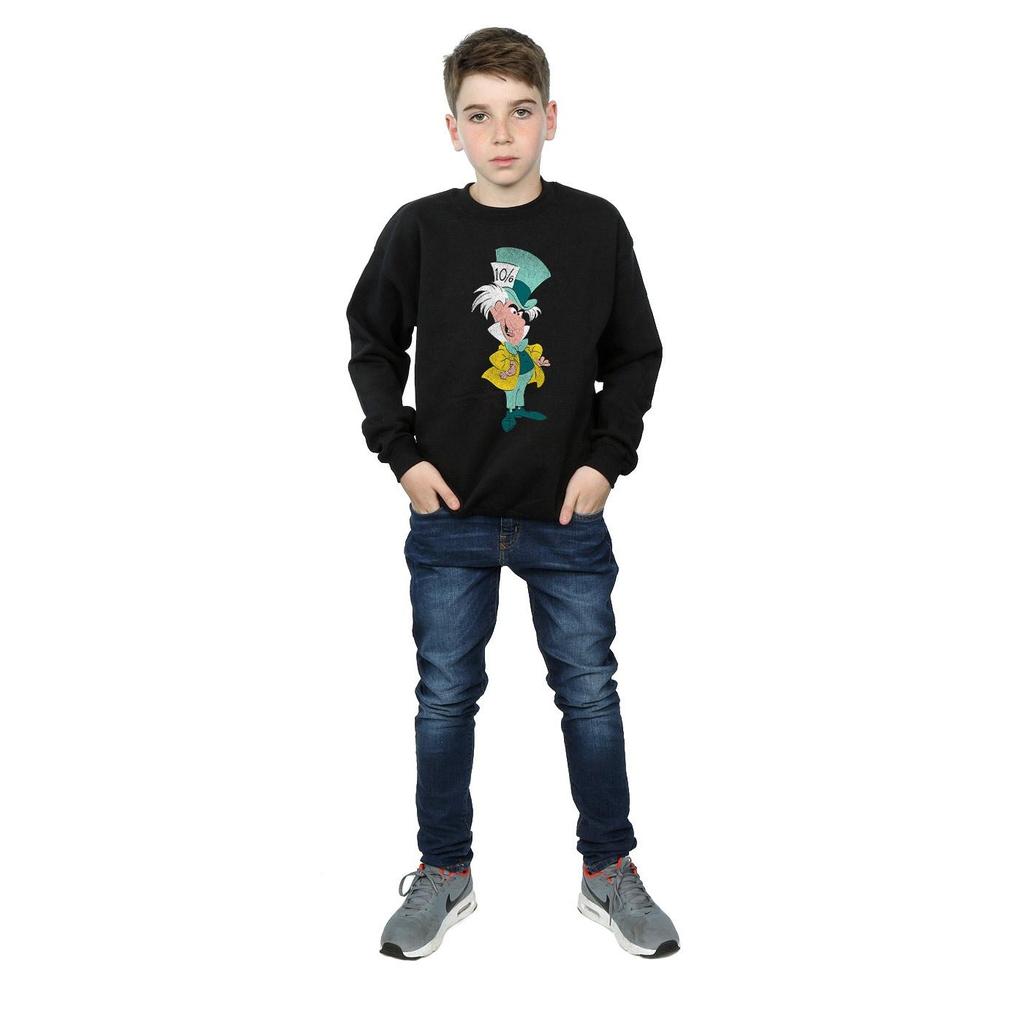 Disney Boys Alice In Wonderland Classic Mad Hatter Sweatshirt