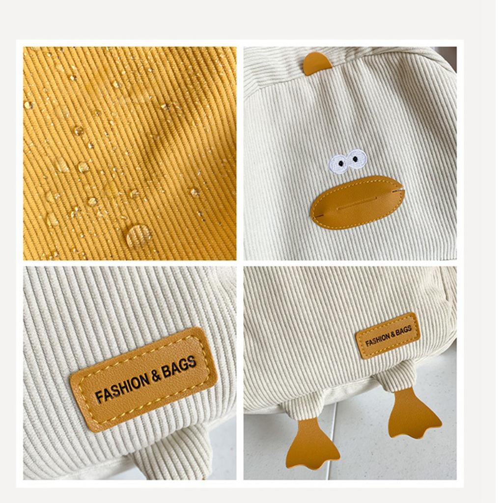 Рюкзак из вельвета с рисунком для девочек-подростков, детский дорожный рюкзак, большая вместительная сумка через плечо, рюкзак для ноутбука, школьная сумка