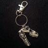 Best-Selling Handmade Tyrannosaurus Rex Dinosaur Skull Pendant Keychain