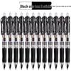 MG Morning Click Neutral Pen - Black, Quick-Dry, Smooth for Exams, Junior High Students, Signature Writing, 0.35mm Refill