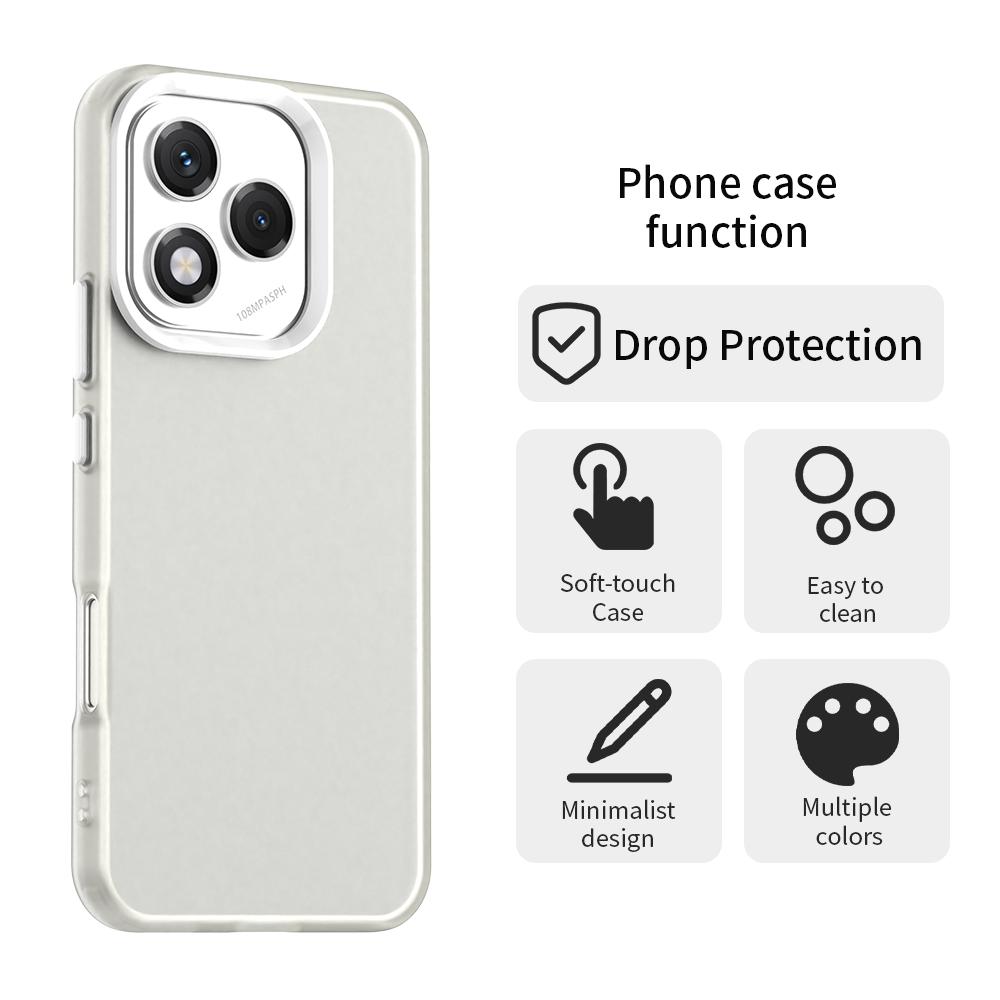 Матовый чехол для Honor 400 Lite Обложка Honor 400 Lite Fundas Coque Матовый Полупрозрачный ПК Конфетный цвет Бампер для телефона Honor 400 Lite