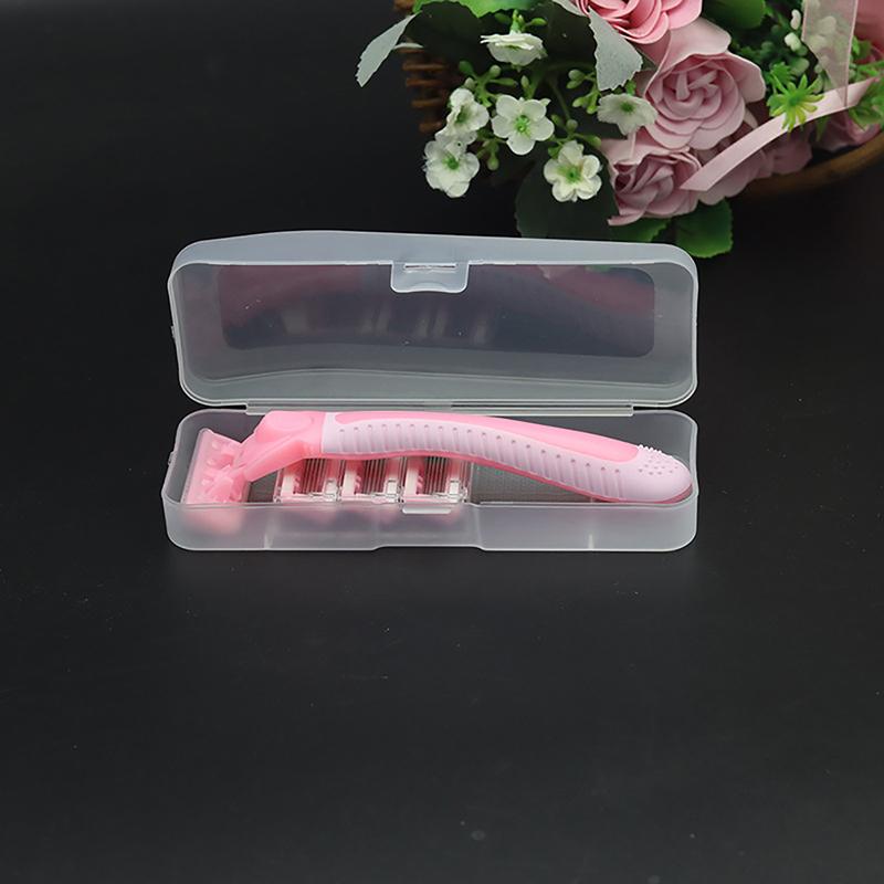 1 шт. портативный дорожный мужской чехол для бритвы, контейнер для бритья, держатель для бритвы, коробка