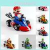 Подарки Супер Марио Карт Принцесса Пич Инерционная фигурка Машина ПВХ Игрушка Коллекция Со Съемными Конечностями