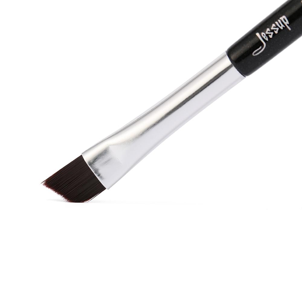 Набор профессиональных кистей для макияжа, 6 шт (Black / Silver)