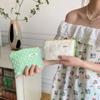 Мягкие холщовые сумки для монет с цветами, кошелек для денег, кошелек-клатч, портативный держатель для кредитных карт, наушники, гигиенические салфетки, сумки для хранения