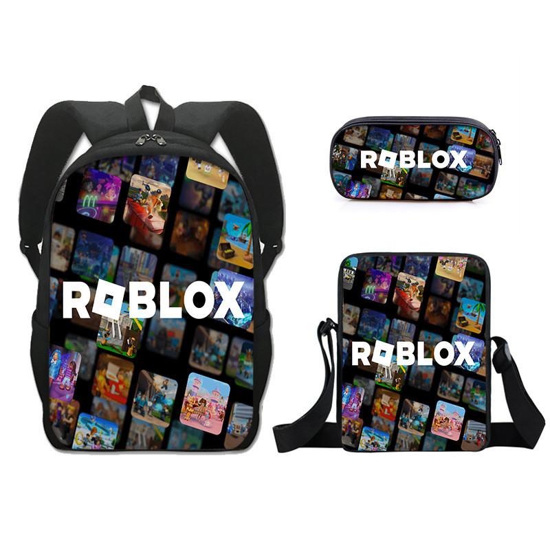 Набор детских рюкзаков Roblox из легкой ткани Oxford для школы и учебы