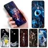 Astronaut Cosmic Planet Case For Motorola G30 G9 Play G82 G52 G60 G8 G9 Power G50 One Fusion Edge 30 20 Black Soft Phone Capas