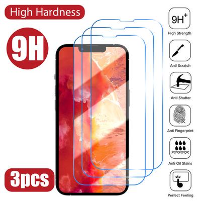 3 шт. закаленное стекло для iPhone 14 13 12 11 Pro Max мини-защита экрана для iPhone 14 Pro 7 8 6S Plus SE 2022 X XR Xs Max стекло